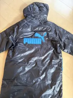 PUMA ベンチコート 黒/青 サイズ140