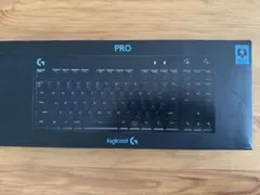 Logicool PRO ゲーミングキーボード 本体　青軸　キーボード剥げ有