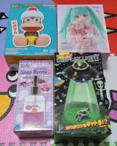 フィギュア まとめ売り カービィ ピポサル 初音ミク UFO