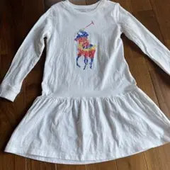 Ralph Lauren ラルフローレン長袖ワンピース 6 ビックポニー