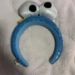 USJ クッキーモンスター スパンコールセサミストリートカチューシャ