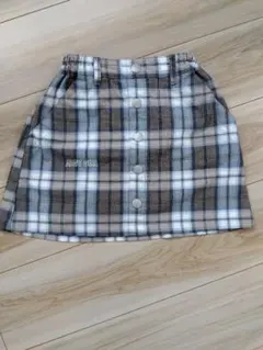 ALGY GIRL チェック柄スカート 140
