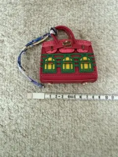 ピンク ハンドバッグ型チャーム
