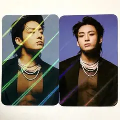 【BTS】‪☆182-21☆フォトカード ホログラム ジョングク 2枚セット