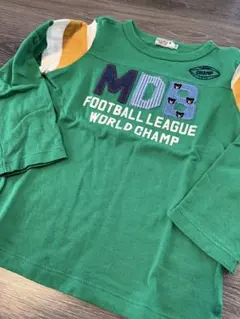 DOUBLE.B 長袖カットソー 120cm グリーン