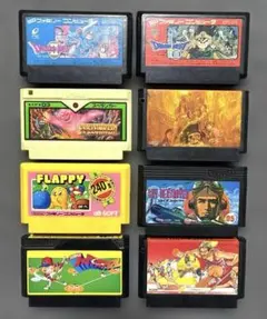 ファミコン　カセットまとめ売り ８本