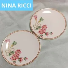 美品✨ニナリッチ NINA RICCI プレート 楕円 ケーキ皿 2枚セットのサムネイル