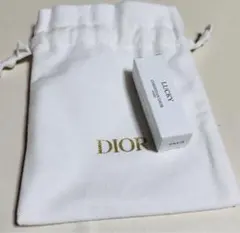DIOR LUCKY 香水　ディオール/ラッキー1.2ml入り、巾着ポーチ