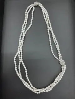 ◼️グレーパールMJCジュエリー シルバー925金具 ブレス付 - メルカリ