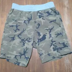 THE NORTH FACE　トレーニングリブパンツ 迷彩柄ショートパンツ