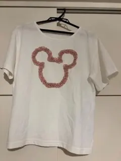 Areeam / ミッキー/フリルアートTシャツ/ピンクのサムネイル