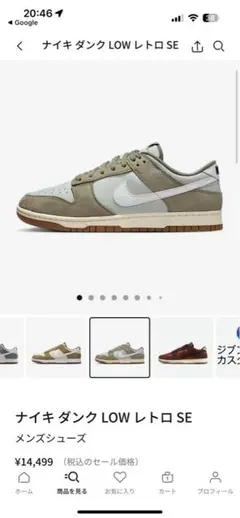 Nike Dunk Low レトロSE