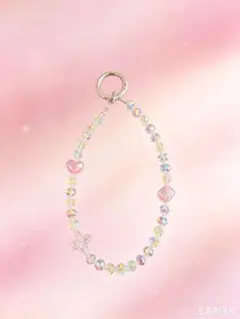 ハンドメイド携帯ストラップ・多色