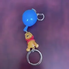 プーさん 風船付き　リールキーホルダーのサムネイル