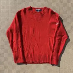00s Ralph laulen c-boy 赤ニットセーターのサムネイル