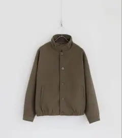 2way ビックシルエットメルトンショートブルゾン