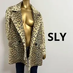 【2117】SLY ヒョウ柄 アウター F ウールのサムネイル