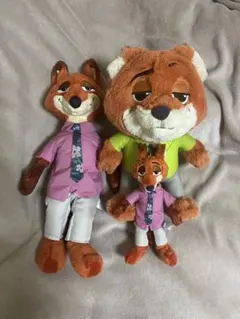 ニック・ワイルド ぬいぐるみセット【最終値下げ】