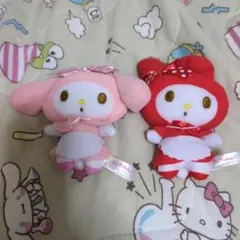 マイメロディ ガーリーズマスコット 2体セット
