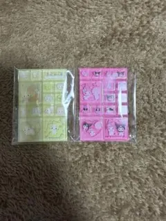 トレーディングミニタイルシール　2点セット