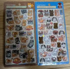 ボンボンドロップシール 和柄 新作 日本犬 柴犬 セット 正規品 ②
