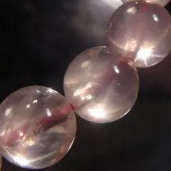 【天然石】マダガスカル スターローズクォーツ 8mm ブレスレット