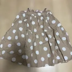 BREEZE キッズ スカート ドット柄 120cmのサムネイル