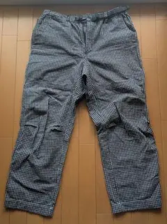 Columbia チェック柄 イージーパンツ