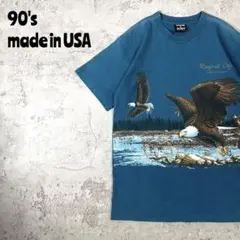 90's Rainforest Cafe シングルステッチ　USA製 Tシャツ