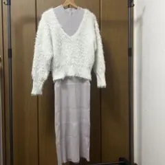 セットニットワンピース