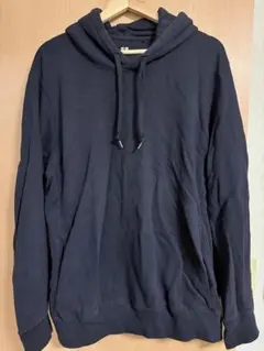 UNIQLO ネイビー XL フード付きパーカー
