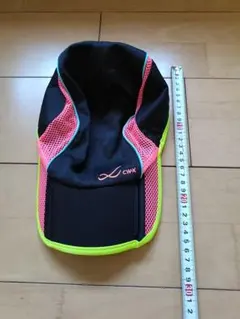 CW-X スポーツキャップ HYO-476 ブラック ピンクのサムネイル
