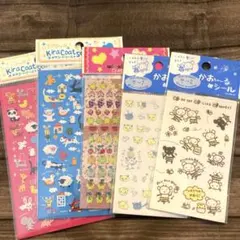 平成レトロ　シールまとめ売り5パックセット　y2k