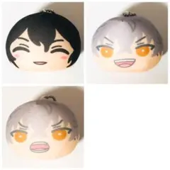 新品★あんスタ【朔間零＆大神晃牙】おまんじゅうにぎにぎマスコットちび★通常＆特典