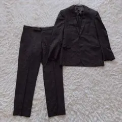 近年モデル ポロラルフローレン セットアップスーツ チェック柄 グレー