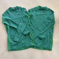 ATHLETA パワーインナーシャツグリーン Sサイズ 2枚セット