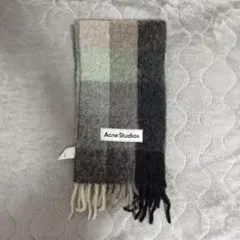 Acne Studios チェック柄マフラー