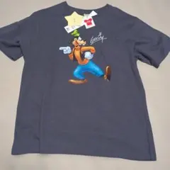 ディズニー グーフィー 半袖Tシャツ 4L ブラック