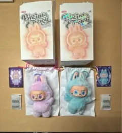 POPMART 正規品　ラブブ　エナジー　LUCK HOPE 紫　水色　セット