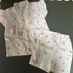 甚平 女の子 セットアップ 90サイズ