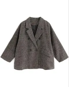 グレイル　グレンチェックツイードジャケット　コート