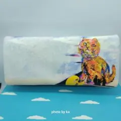 新品 ツモリチサト 長財布 未使用 tsumorichisato ブルー ネコ猫のサムネイル