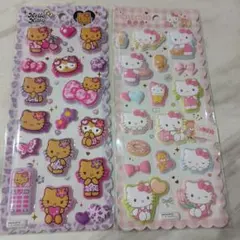 【国内正規品】日焼けキティ もちもち　マシュマロシール 2枚セット