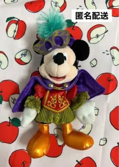 【匿名配送】2013年ディズニーシー ハロウィン ミッキー ぬいぐるみバッジ