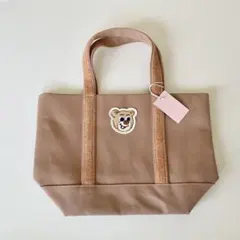 フェイラー オールドテディワッペントートバッグ （小） ベージュ