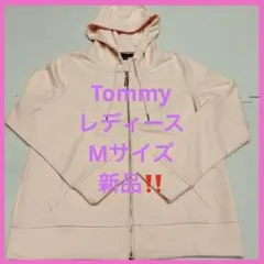 新品‼️ トミー　ピンク　フルジップアップ　パーカーレディース　Tommy