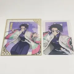 鬼滅の刃 アニプレックスオンラインくじ Ｆ賞 クリア色紙 ブロマイド 胡蝶しのぶ