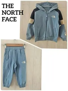 上下セット☆ノースフェイス キッズ セットアップ スウェット 5-6歳 0018