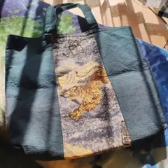 和柄 虎 トートバッグ