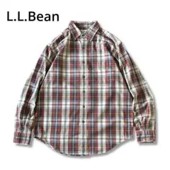 L.L.Bean ネルシャツ